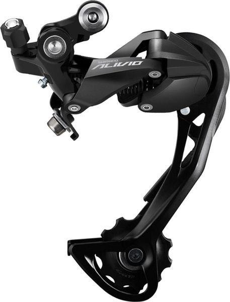 Перемикач задній Shimano Alivio RD-T4000-SGS BK 9-шв, довгий важіль, болт PRZT000017 фото