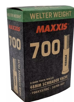 Камера 700X33/50C Maxxis Welter Weight LSV48 Schrader 48мм EIB00137200 фото