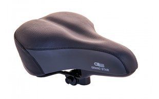 Сідло Grand Star GS-809-B11D пружинне з замкомСідло Grand Star GS-809-B11D пружинне з замком фото