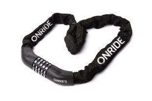 Замок ONRIDE Tie Code 30 ланцюговий кодовий 6x1000 ммЗамок ONRIDE Tie Code 30 ланцюговий кодовий 6x1000 мм фото