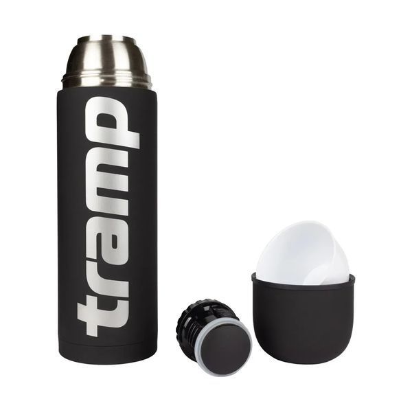 Термос TRAMP Soft Touch 1 л blackТермос TRAMP Soft Touch 1 л black фото
