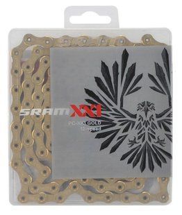 Ланцюг SRAM XX1 CN PCXX1 EAGLE GLD 126L PWR.LCK 12S 1PCSЛанцюг SRAM XX1 CN PCXX1 EAGLE GLD фото