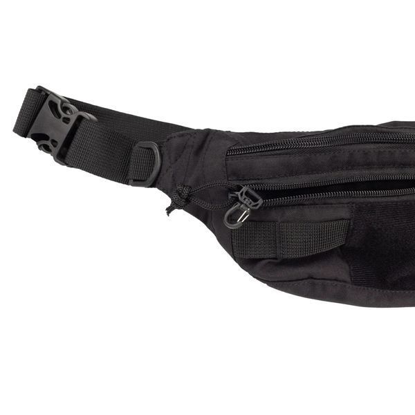 Сумка поясна Tribe Organiser Bag Velcro 3 л T-ID-0004 ЧорнаСумка поясна Tribe Organiser Bag Velcro 3 л Чорна фото