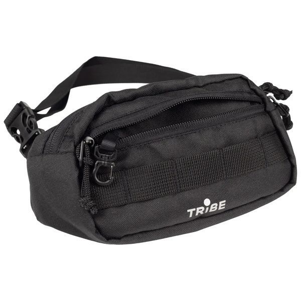 Сумка поясна Tribe Waist Bag 1,5 л T-ID-0001 ЧорнаСумка поясна Tribe Waist Bag 1,5 л Чорна фото
