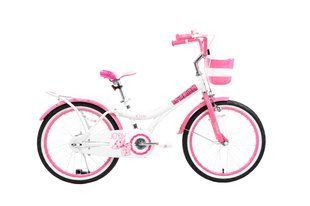 Велосипед 20" RoyalBaby BMX ST Jenny біло-рожевийВелосипед 20" RoyalBaby BMX ST Jenny білий фото