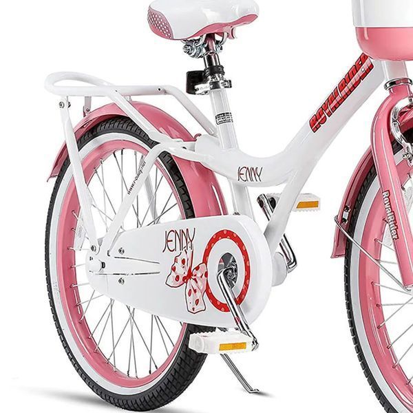 Велосипед 20" RoyalBaby BMX ST Jenny біло-рожевийВелосипед 20" RoyalBaby BMX ST Jenny білий фото