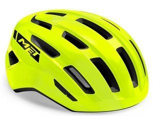 Шолом MET MILES CE FLUO YELLOW GLOSSY S/M (52-58)Шолом MET MILES CE FLUO YELLOW GLOSSY фото