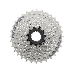 Касета 9 шв. Shimano CS-HG201-9, 11-34Т сріблястийКасета 9 шв. Shimano CS-HG201-9, 11-34Т сріблястий фото