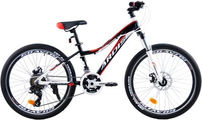 Велосипед 24" Ardis "Manik" MTB AL білий-червоний 0233 фото