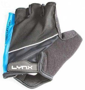 Велорукавички LYNX Pro BLACK/BLUE LВелорукавички LYNX Pro BLACK/BLUE фото