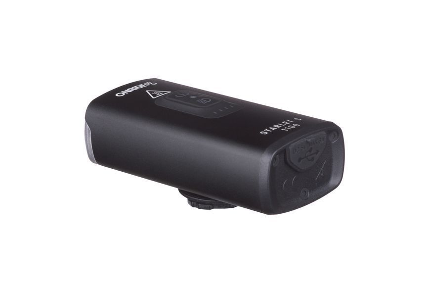 Велосипедна фара ONRIDE Starlet S 1100 (1100 lm, 3200 mAh, Type-C) Power Bank, дальнє-ближнє світлоВелосипедна фара ONRIDE Starlet S 1100 (1100 lm, 3200 mAh, Type-C) Power Bank, дальнє-ближнє світло фото