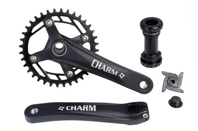 Шатуни PROWHEEL CHARM-36-TT 170мм з інтегров. віссю CHW-268 фото