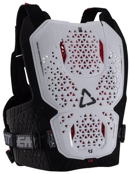 Захист тіла LEATT 4.5 EVO Chest Protector (White), S/MЗахист тіла LEATT 4.5 EVO Chest Protector (White) фото