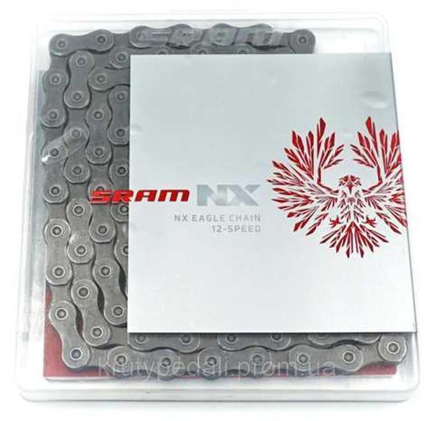 Ланцюг SRAM NX EAGLE 126LINK PWR.LCK 12SP 1PC 00.2518.031.011 фото