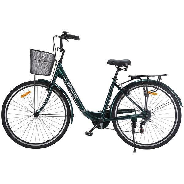 Велосипед 28" SPARK CITY TEYA, 18", темно-зеленийВелосипед 28" SPARK CITY TEYA, 18", темно-зелений фото