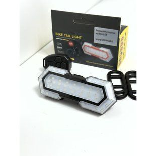 Ліхтар задній M4 (BL-803) з поворотами (800mAh, USB)Ліхтар задній BL-803 з поворотами (800mAh, USB) фото