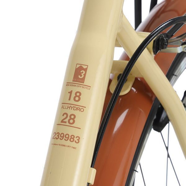 Велосипед 28" SPARK CITY CELINE, 18", бежевийВелосипед 28" SPARK CITY CELINE, 18", бежевий фото