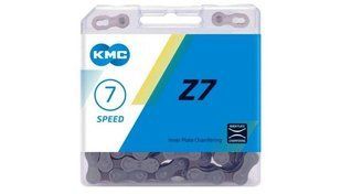 Ланцюг KMC Z7 Gray/Brown 114 ланок з замкомЛанцюг KMC Z7 Gray/Brown 114 ланок з замком фото