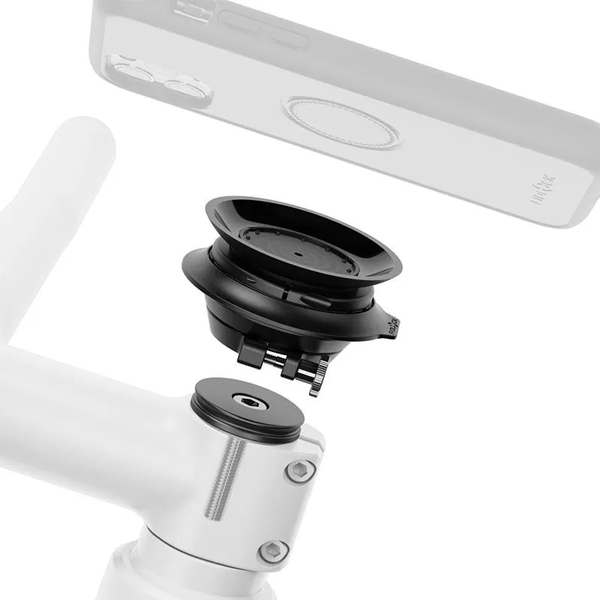 Кріплення телефона на кришку виноса керма FIDLOCK VACUUM чорнийТримач гаджета FIDLOCK VACUUM ahead cap base фото