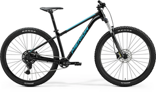 Велосипед 29" Merida Big.Trail 200 S Metallic Black (Teal)Велосипед MERIDA BIG.TRAIL 200 (2024) Metallic Black (Teal) фото