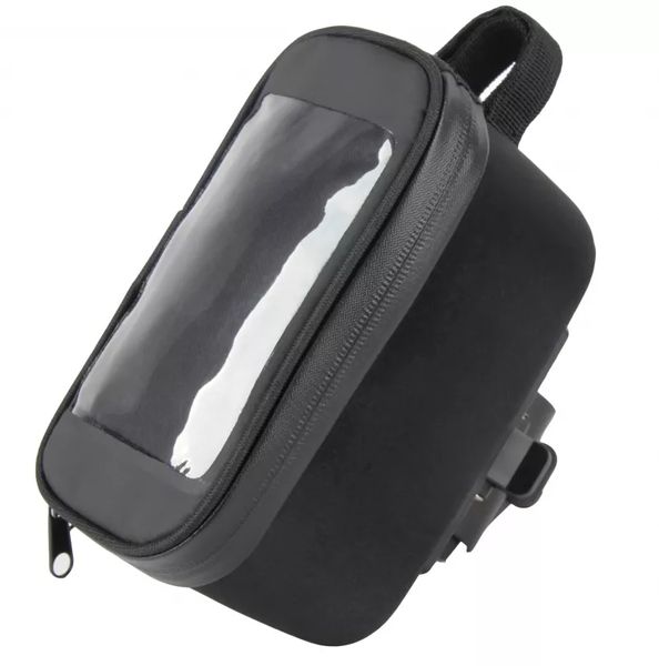 Сумка на верхню трубу рами Green Cycle Phone hard bag, із відділенням для телефону BIB-48-84 фото