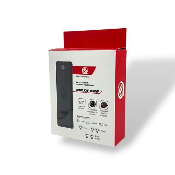 Ліхтар передній AU238 500LM, Osram LED, type-CЛіхтар передній JET VOLTA 500 AU238, type-C фото