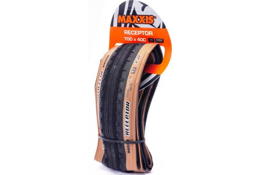 Покришка Maxxis Receptor 700х40C TPI-120 Foldable EXO/TR/TanWallПокришка Maxxis Receptor 700х40C TPI-120 Foldable EXO/TR/TanWall фото